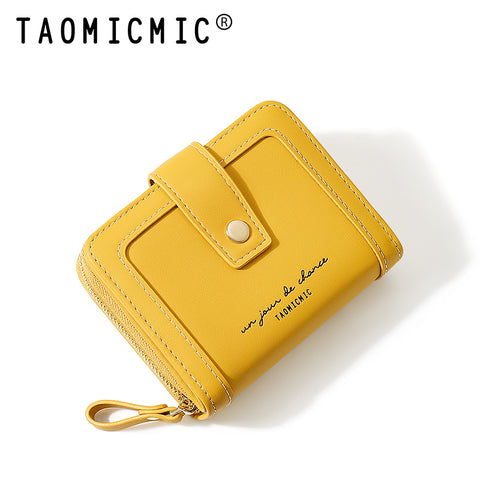 Short Two-Fold Vintage Wallet