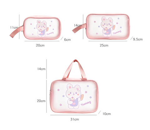 Sweet Cartoon Small Wash Bag