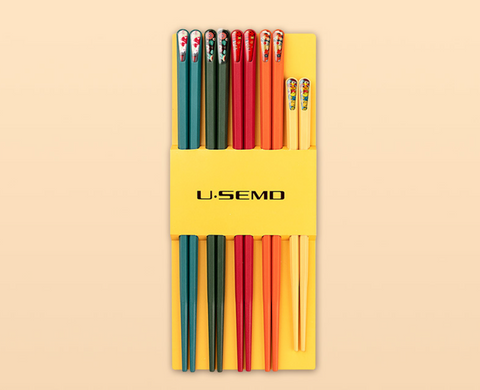 Parent Child Chopstick 5 Set