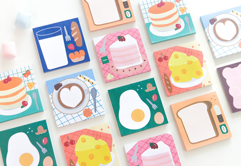 Jiyu Dessert Note Paper