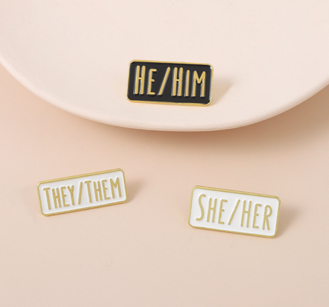 Pronoun Pins