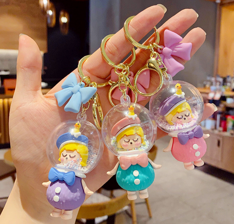 Space Girl Keychain
