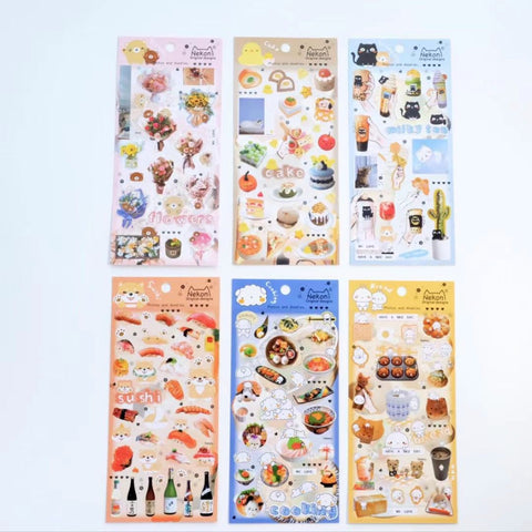 Hikuma Cooking Table Stickers