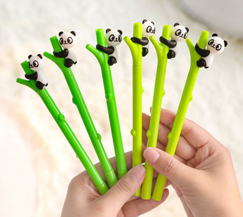 Panda Bamboo Gel Ink Pen 0.5mm