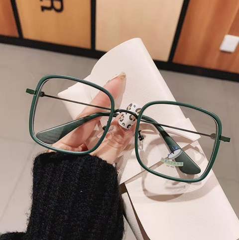 Blue Light Frosted Square Glasses