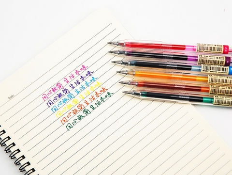 AGPH5609 6 Color 0.5mm Gel Ink Pen