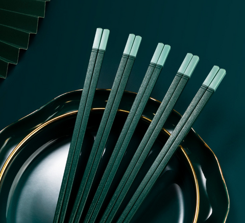 Retro Green Chopsticks