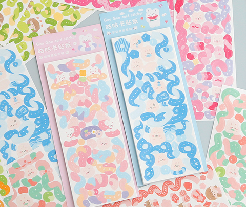 Goo Goo Card Sticker