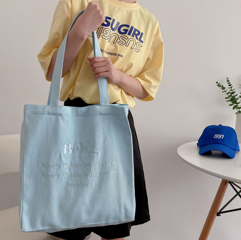 Noirnine Bebe Canvas Tote