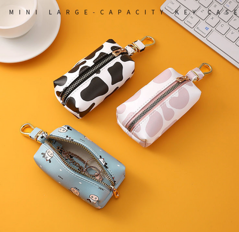 Milk Vegan Leather Pouch