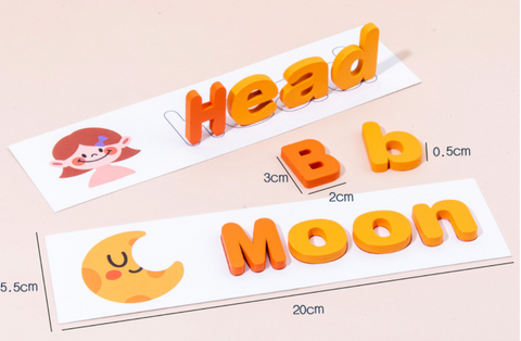 Wood Word Jumble Kit
