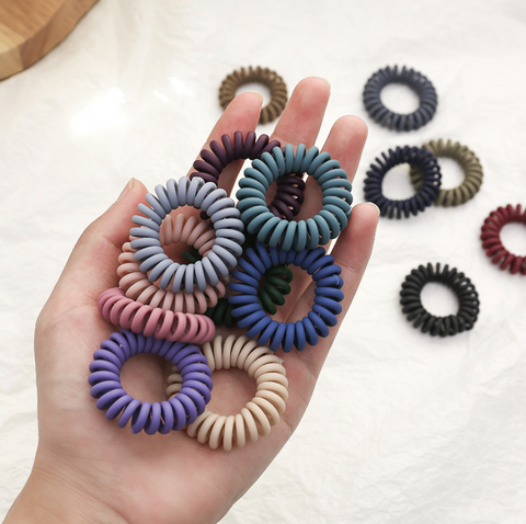 Matte Phone Cord Hair Tie