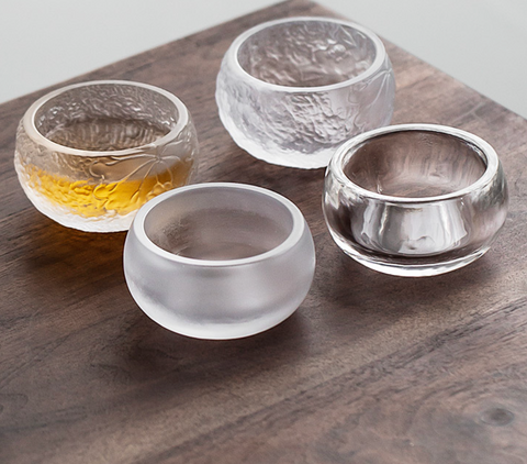 Japanese Frozen Glass Cup