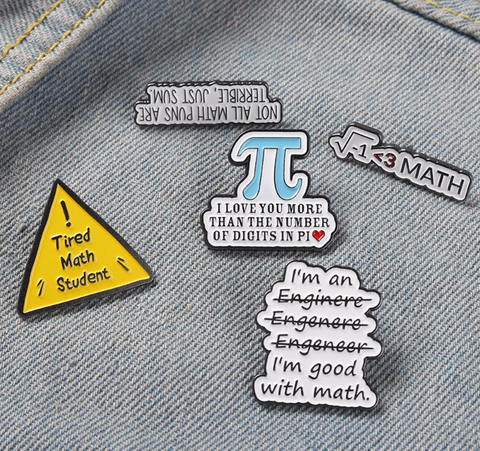 Math Pins