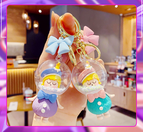 Space Girl Keychain