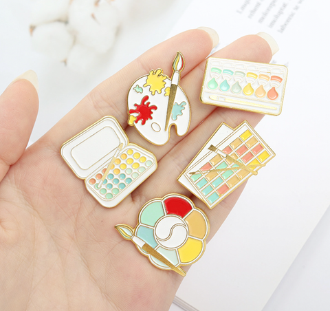 Colorful Art Pins