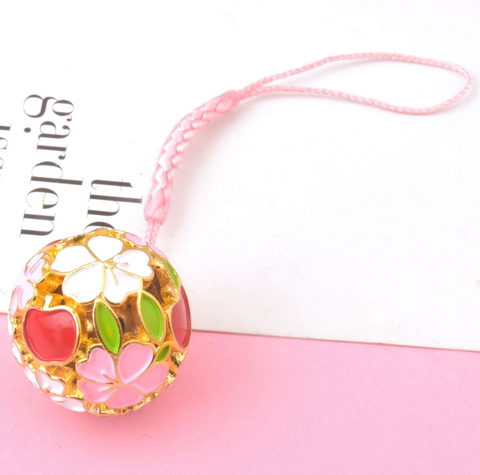 Sakura Apple Key Charm