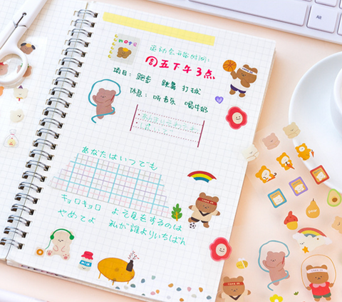 Bear! PVC Stickers