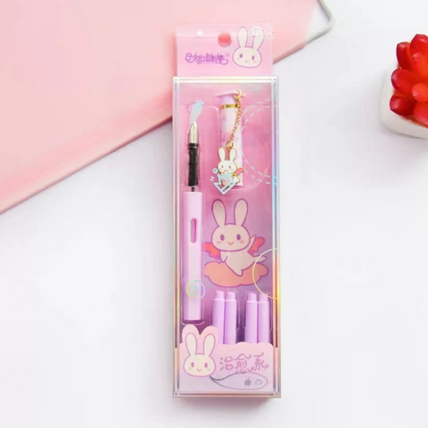0.5mm Rabbit Fountain Pen Set