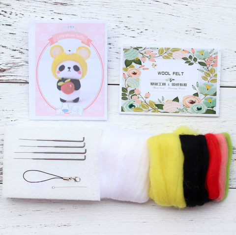 Panda Needle Felt Set