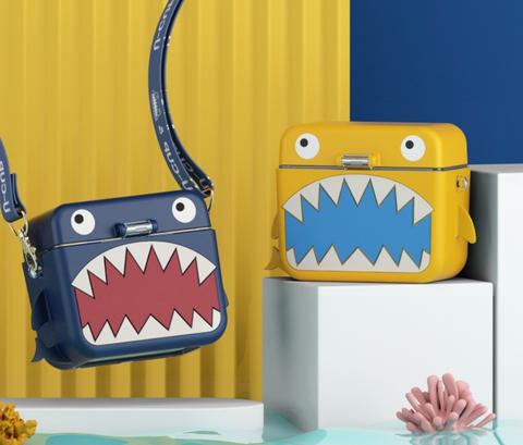 Shark Box Straw Water Bottle 450ml