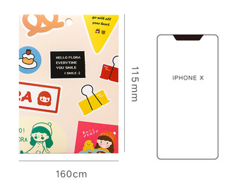 Jiyu Multipurpose Trip Stickers