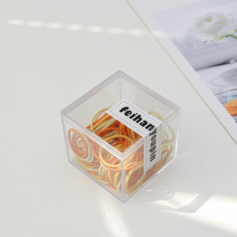 Colorful Boxed Small Hairtie