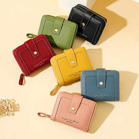 Short Two-Fold Vintage Wallet