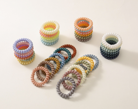 6 Set Phone Cord Band