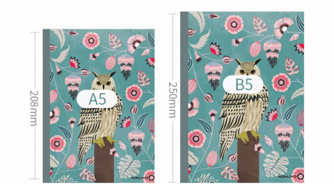 KOKUYO Enjoy Quiet Lined Notebook A5 Lined