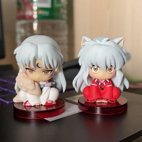 Inuyasha Q Version Sitting Statues