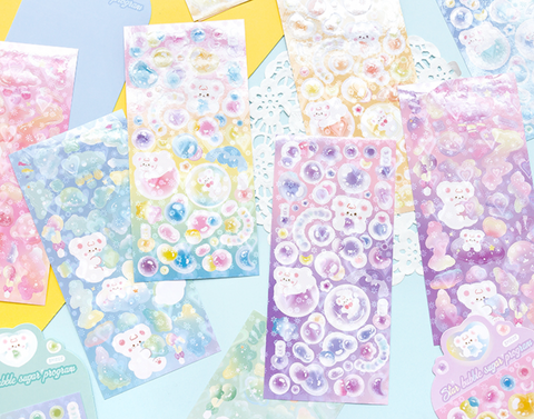 Jiyu Star Bubble Sugar Stickers