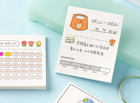 Jiyu Sugar Bear Note Paper