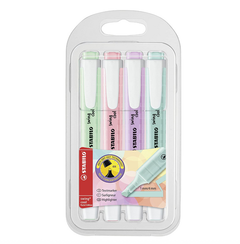 Swing Cool Pastel Hightlighter Set
