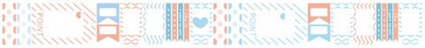Mgcity Geometric Label Washi Roll Sticker