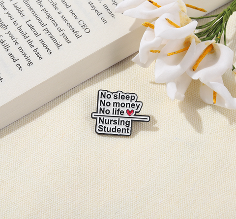 No Sleep Nurse Pins
