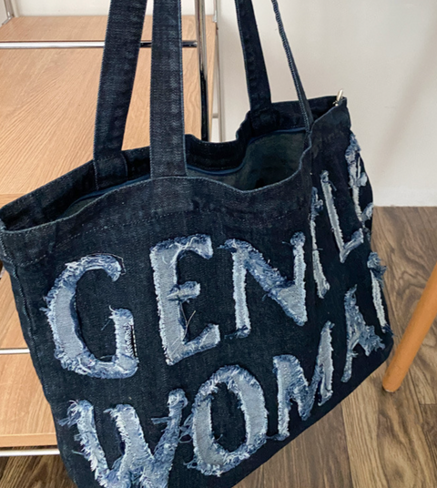 Gentlewoman Blue Canvas Tote