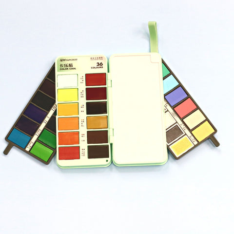 Superior Watercolor Palette 36 Color