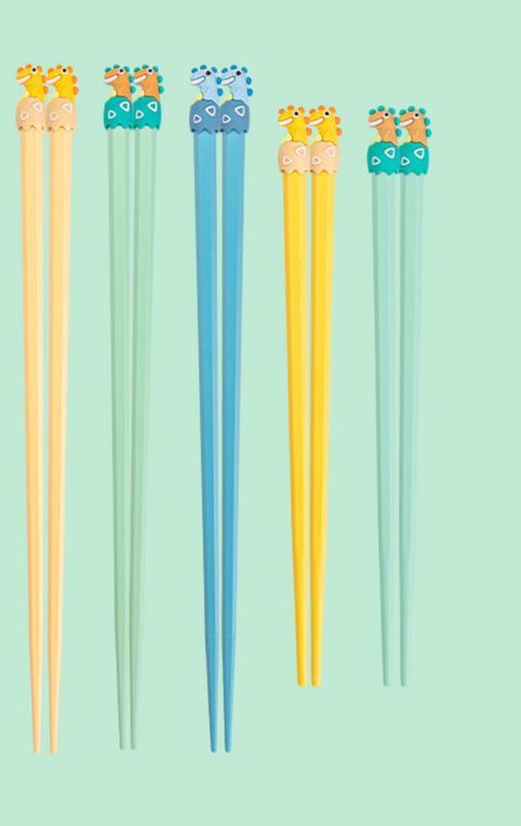 Dinosaur Family Chopsticks 5 Set 2
