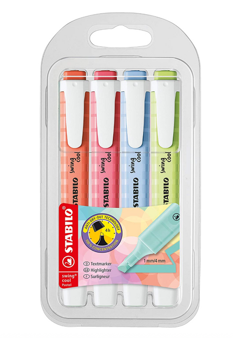 Swing Cool Pastel Hightlighter Set