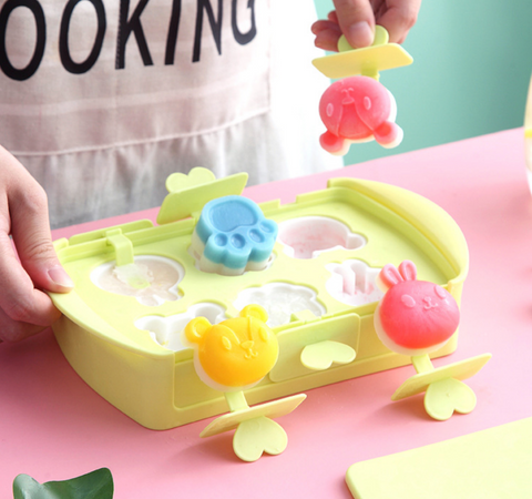 Cute Cartoon Popsicle Silicone Mould