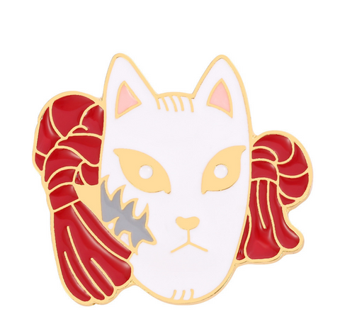 Demon Slayer Kitsune Pin