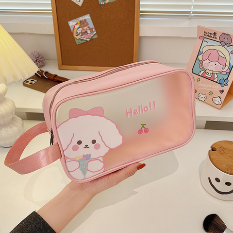 Sweet Cartoon Medium Wash Bag