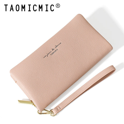 Folding Zipper Long Wallet