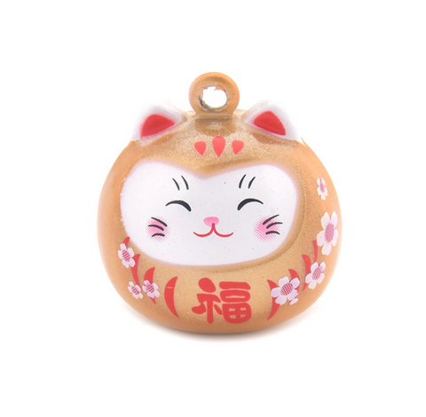 Dreamy Lucky Cat Water Piano Bell