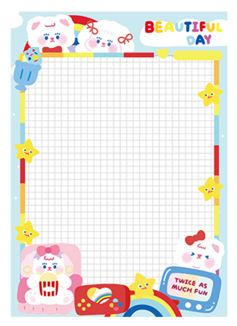 Jiyu Grid Notepad