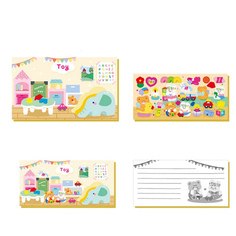 Jiyu Amusement Sticker Scene