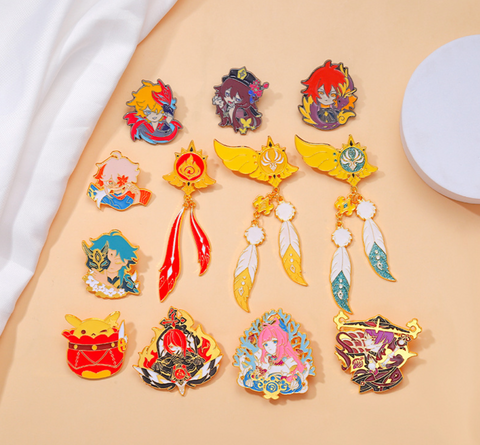 Genshin Impact Profile Pins