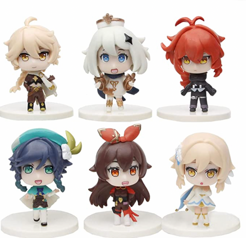 Genshin Impact Vol 1 Statues