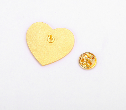 Pronoun Heart Pins